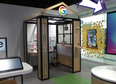 GOOGLE POD GOES ON DISPLAY IN THREE 